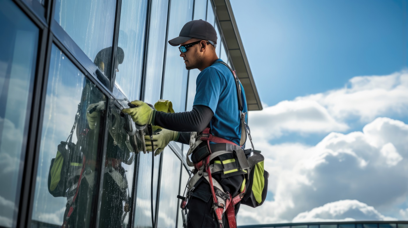 Window and glass cleaning 